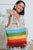 Rainbow Straw Bag