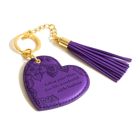Violet Purple Key Ring By Intrinsic