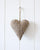 Cherish Natural Heart Fabric - Small