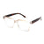 Captivated Eyewear Anti-Blue Reading Glasses - Remi Crystal Tortoiseshell