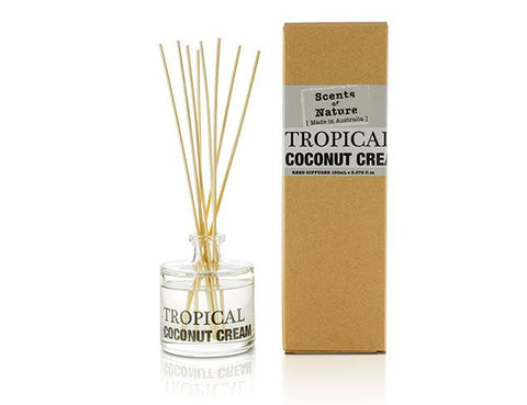 Tropical Coconut Cream Reed Diffuser 150ml By Scents Of Nature