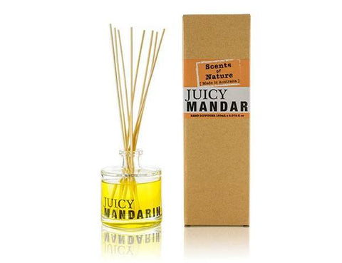 Juicy Mandarin Reed Diffuser 150ml By Scents Of Nature
