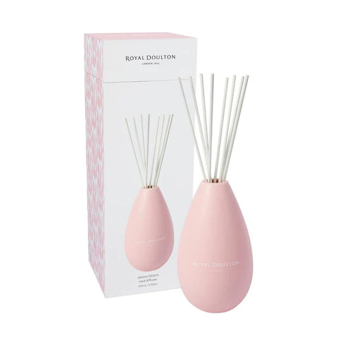 Ceramic Reed Diffuser By Royal Doulton - Peony Bloom