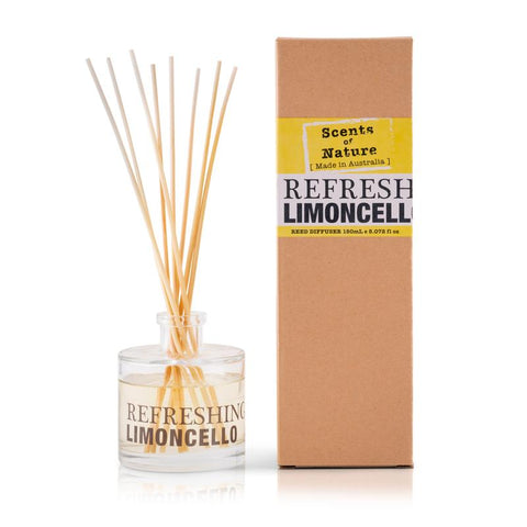 Refreshing Limoncello Reed Diffuser 150ml By Scents Of Nature